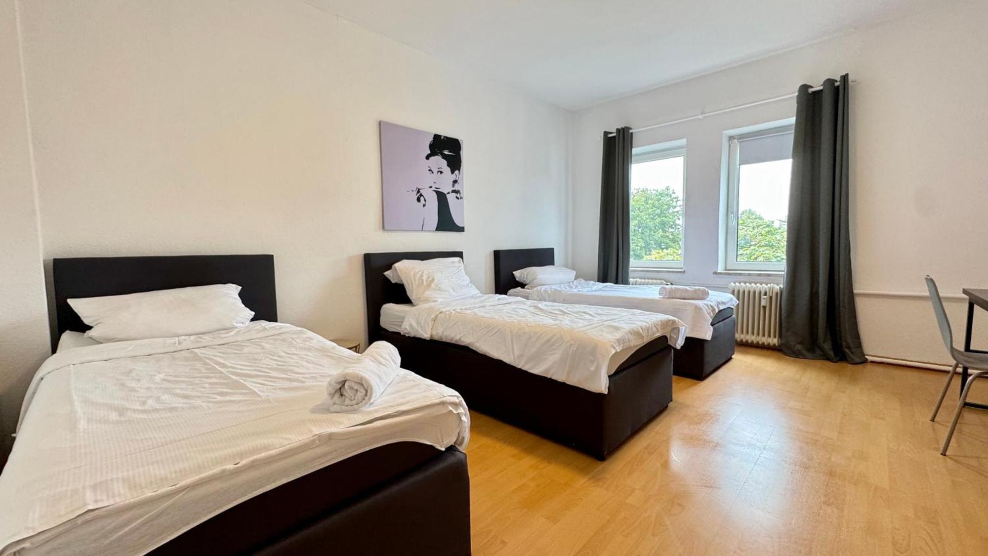 Apartments Im Herzen Von Neumuenster Innenstadt & Hbf Fusslaeufig, Mit Privatparkplatz 외부 사진