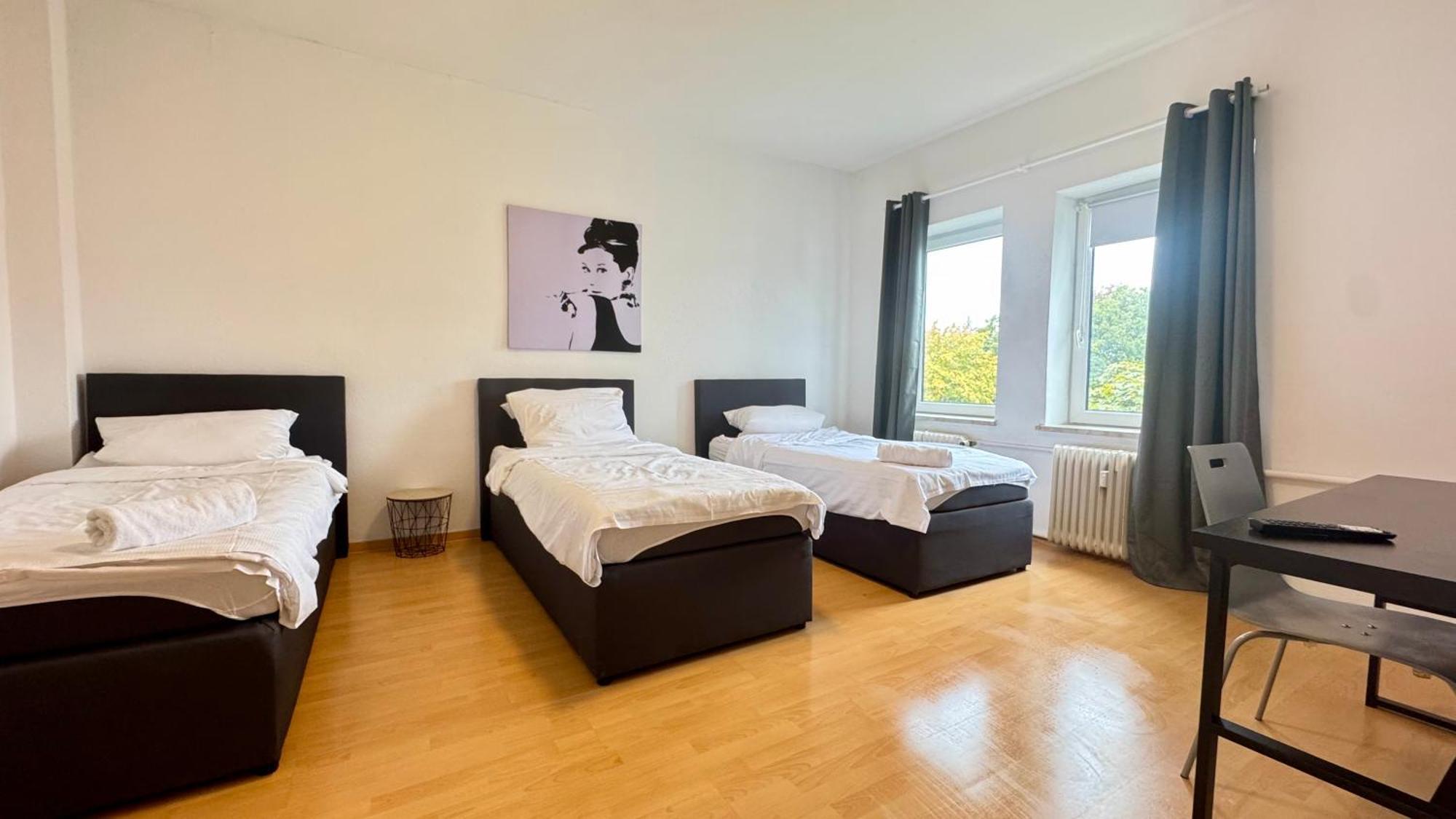 Apartments Im Herzen Von Neumuenster Innenstadt & Hbf Fusslaeufig, Mit Privatparkplatz 외부 사진